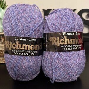 NWT Vintage RICHMOND DK YARN from Lister Lee - Banjocool - Lot of 2 Balls